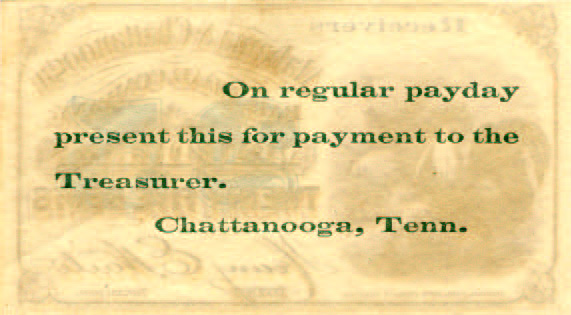 $0.25 G-1366 AL & Chatt scrip back